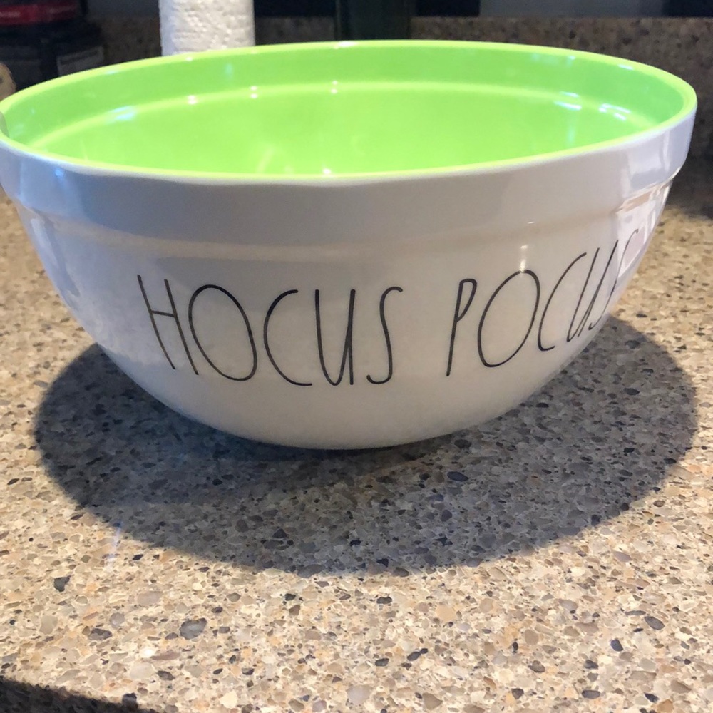 Hocus Pocus Rae Dunn Candy Bowl Halloween Green